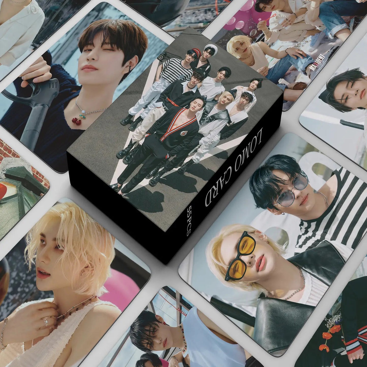Stray Kids Maxident Lomocards (55 pcs)