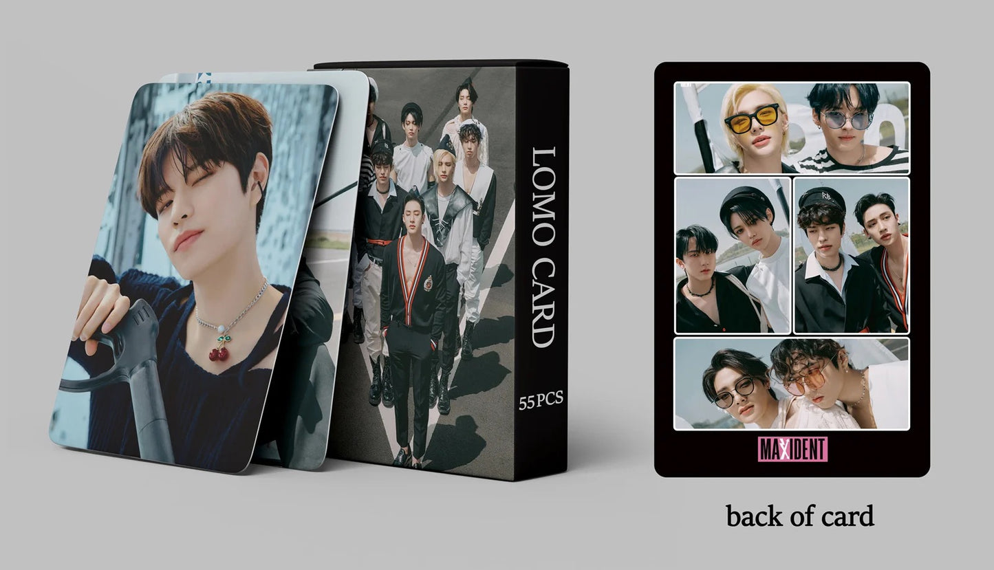 Stray Kids Maxident Lomocards (55 pcs)