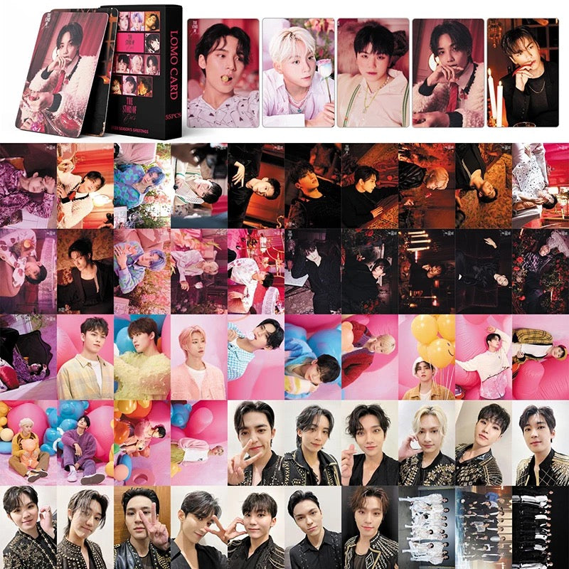 Seventeen Season’s Greetings Lomocards (55 pcs)