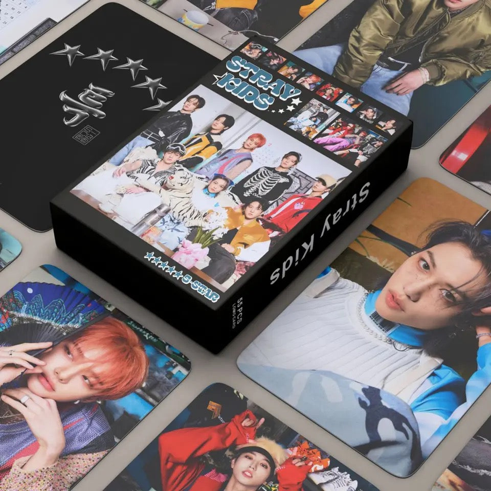 Stray Kids 5-Star Lomocards (55 pcs)