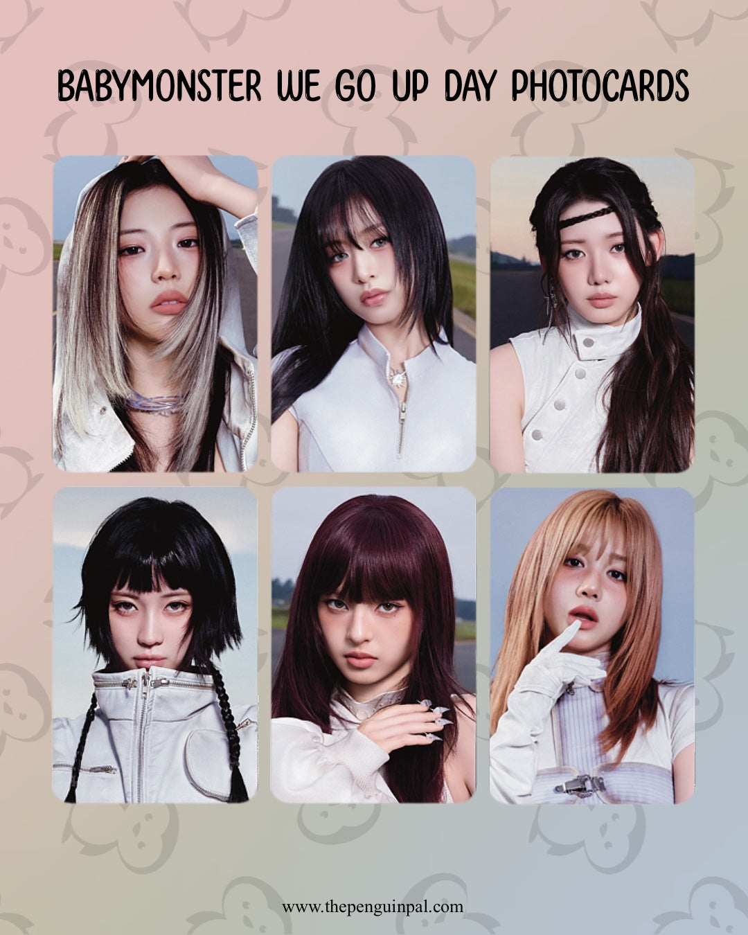 Babymonster We Go Up Day Photocards (6 pcs)