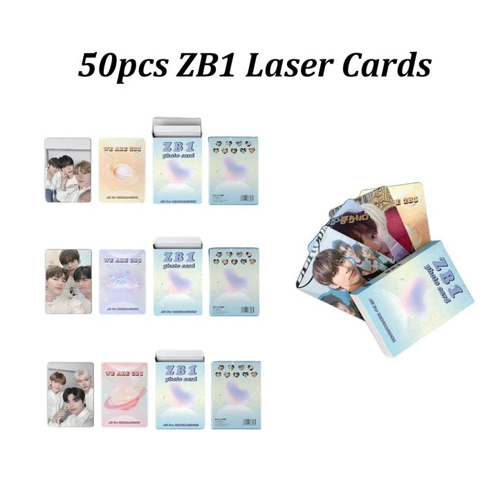 ZB1 Rainbow Holographic Photocards (50 pcs)