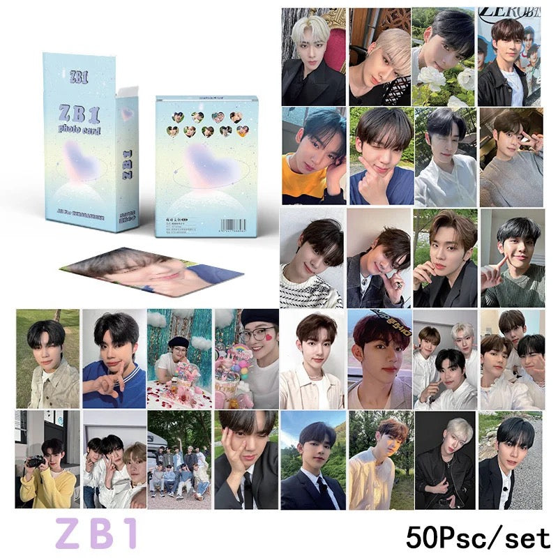 ZB1 Rainbow Holographic Photocards (50 pcs)