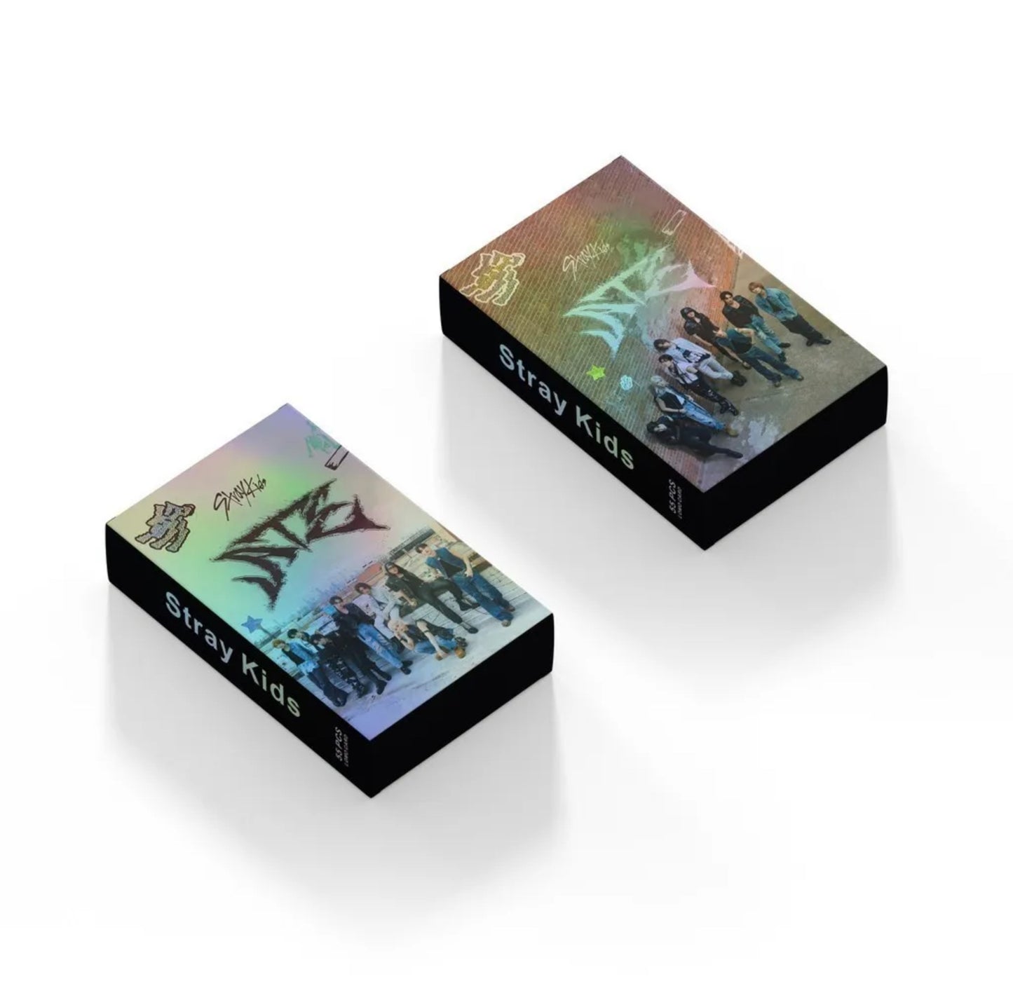 Stray Kids ATE Holographic Lomocards (55 pcs)