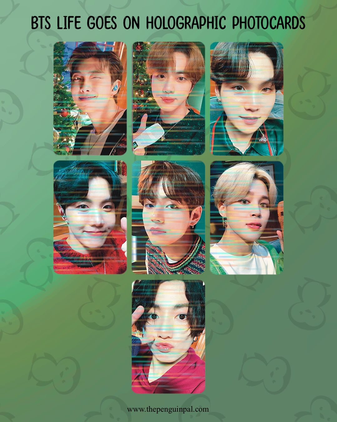 Life Goes On holographic Photocards#2 (7 pcs)
