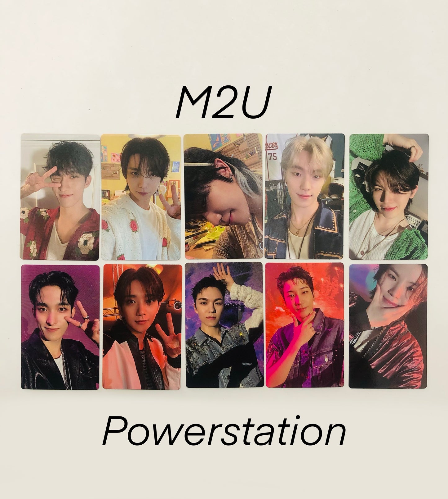 Heaven Official Luckydraw Photocards