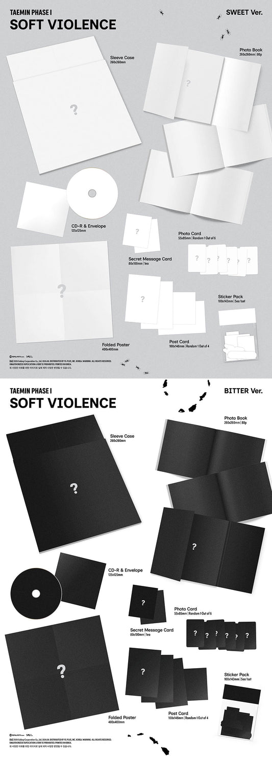PREORDER TAEMIN - PHASE 1 OFFICIAL ALBUM