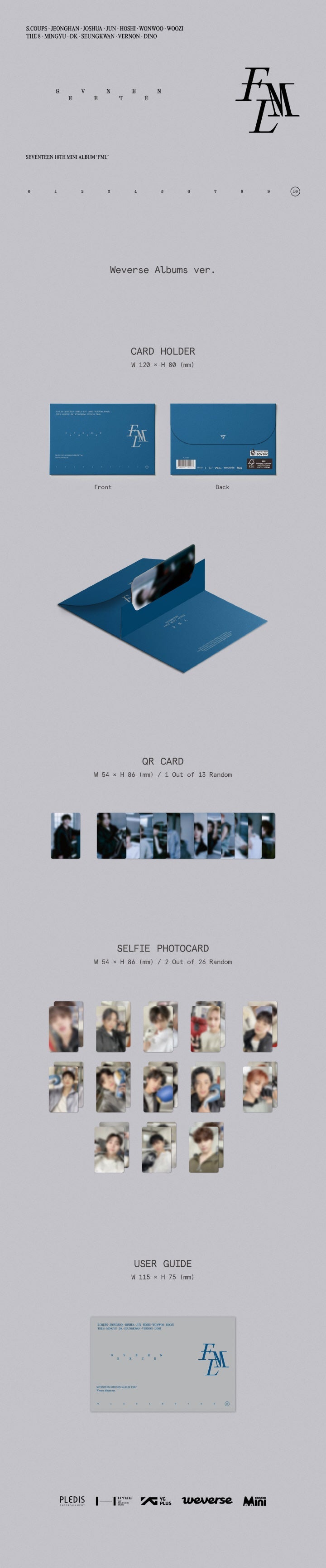 Seventeen FML Weverse Version Official Album