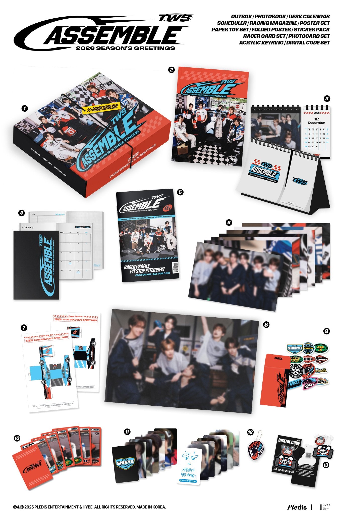 PREORDER TWS - 2026 SEASON'S GREETINGS WITH WEVERSE GIFT