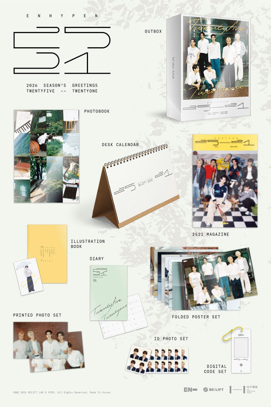 PREORDER ENHYPEN - 2026 SEASON'S GREETINGS