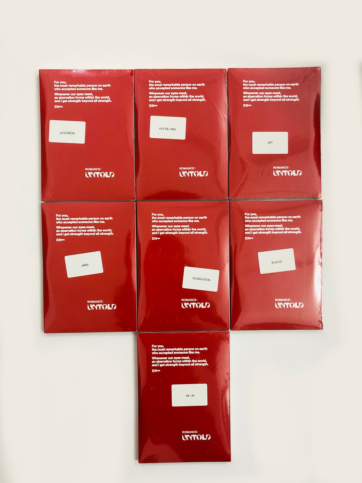 Enhypen Romance Untold Official Engene Album