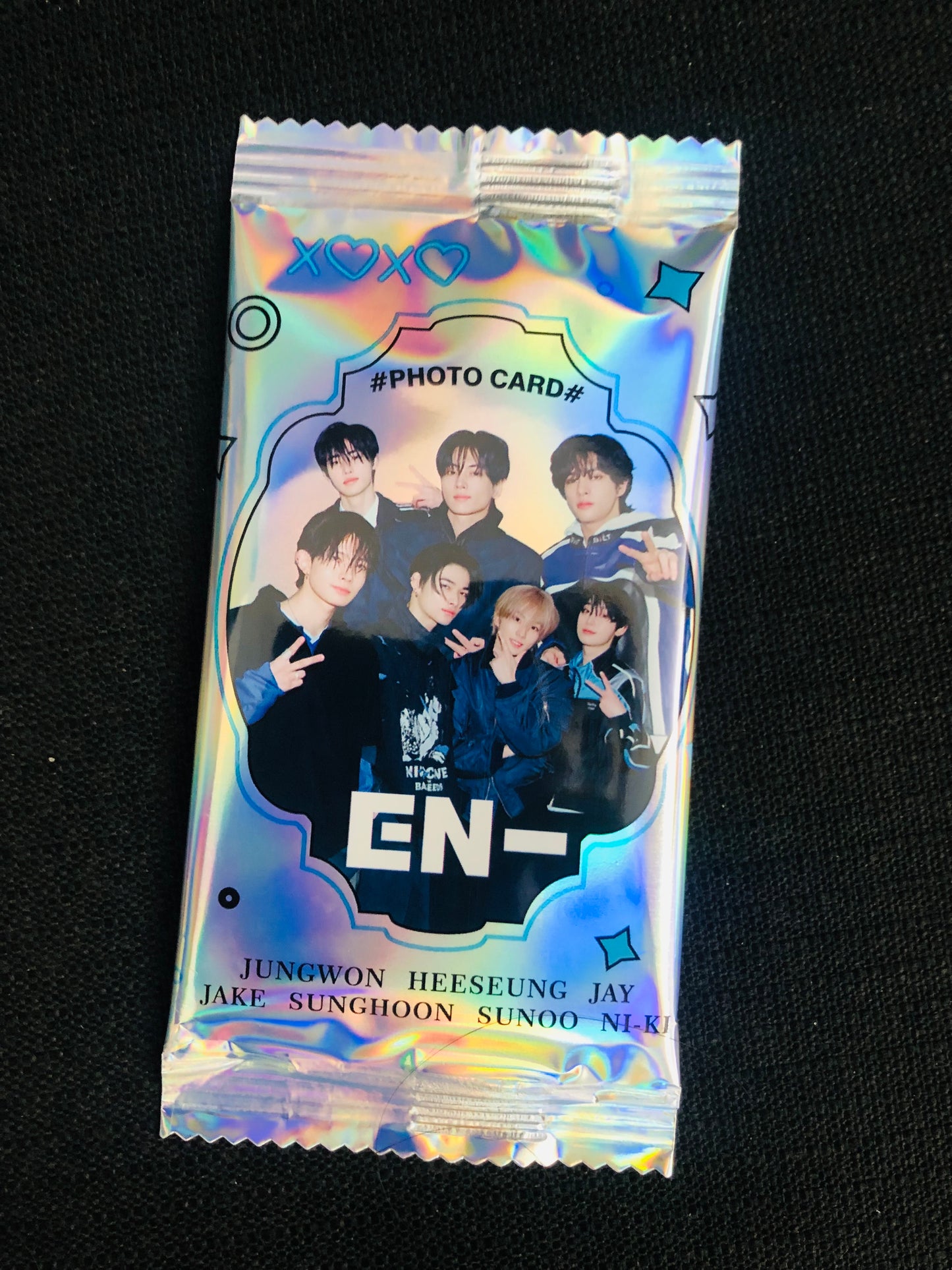 Enhypen Mystery Holographic Double Sided Photocards (10 pcs)