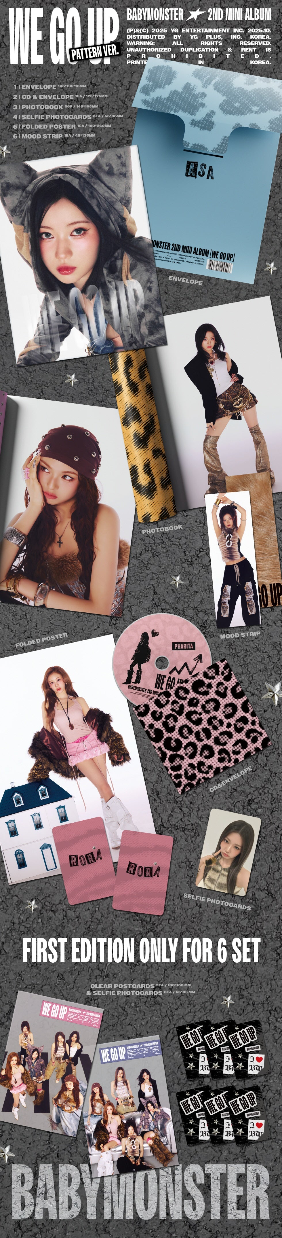 Babymonster We Go Up Ahyeon Official Album