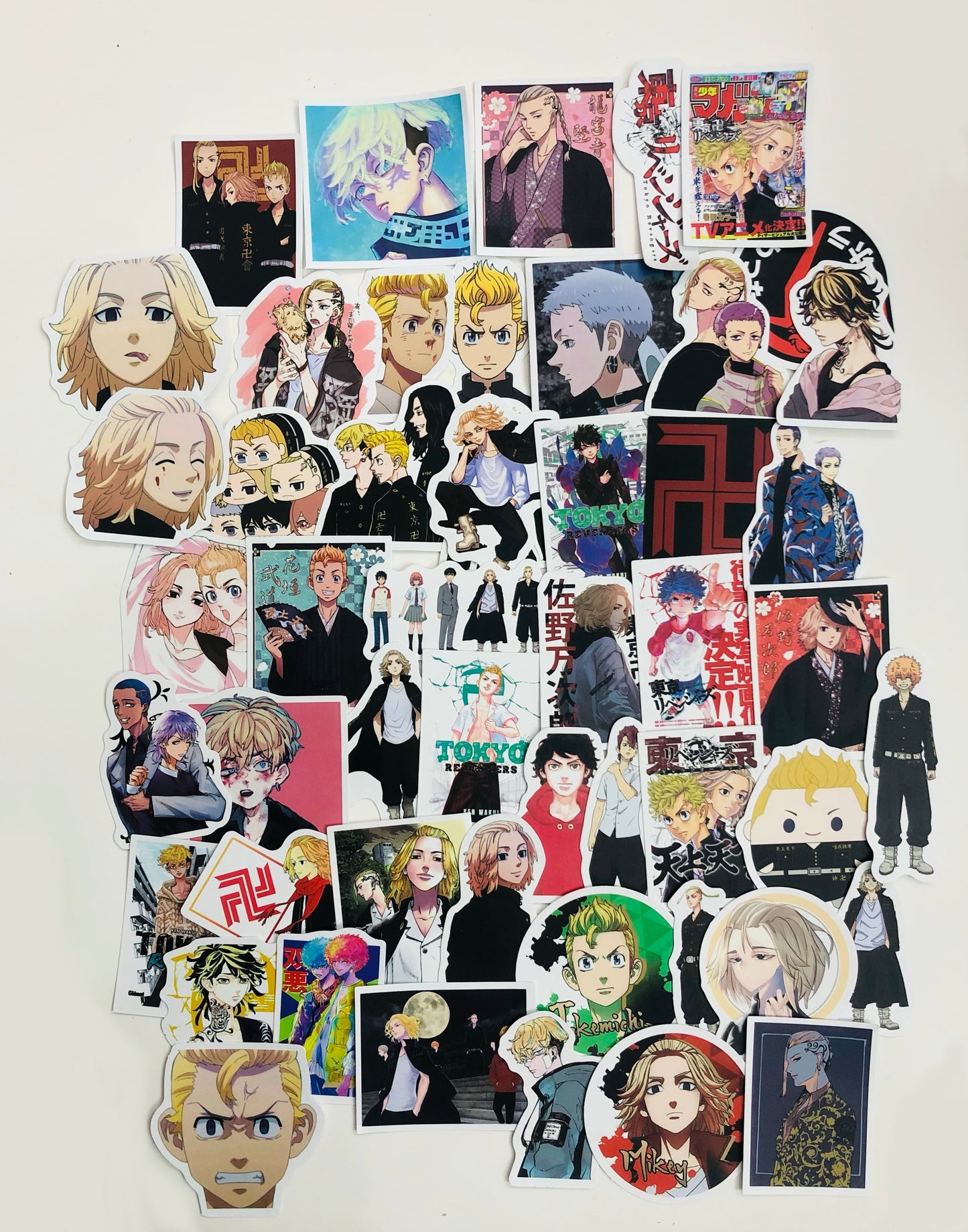 Tokyo Revengers Matte Stickers (Restickable)