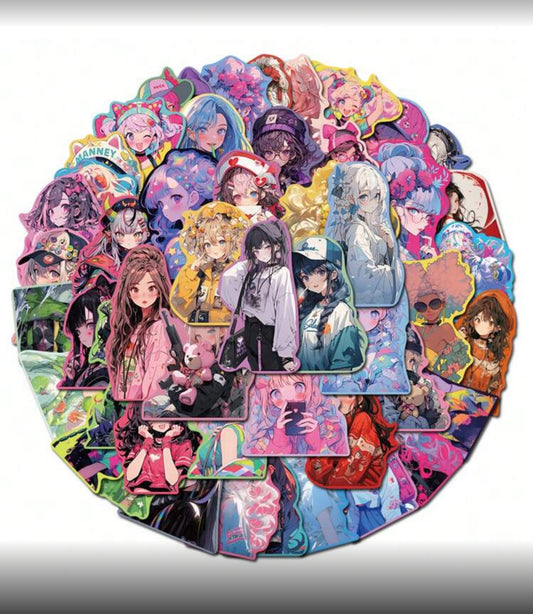 Tokyo Funk Girl Stickers (25 pcs)