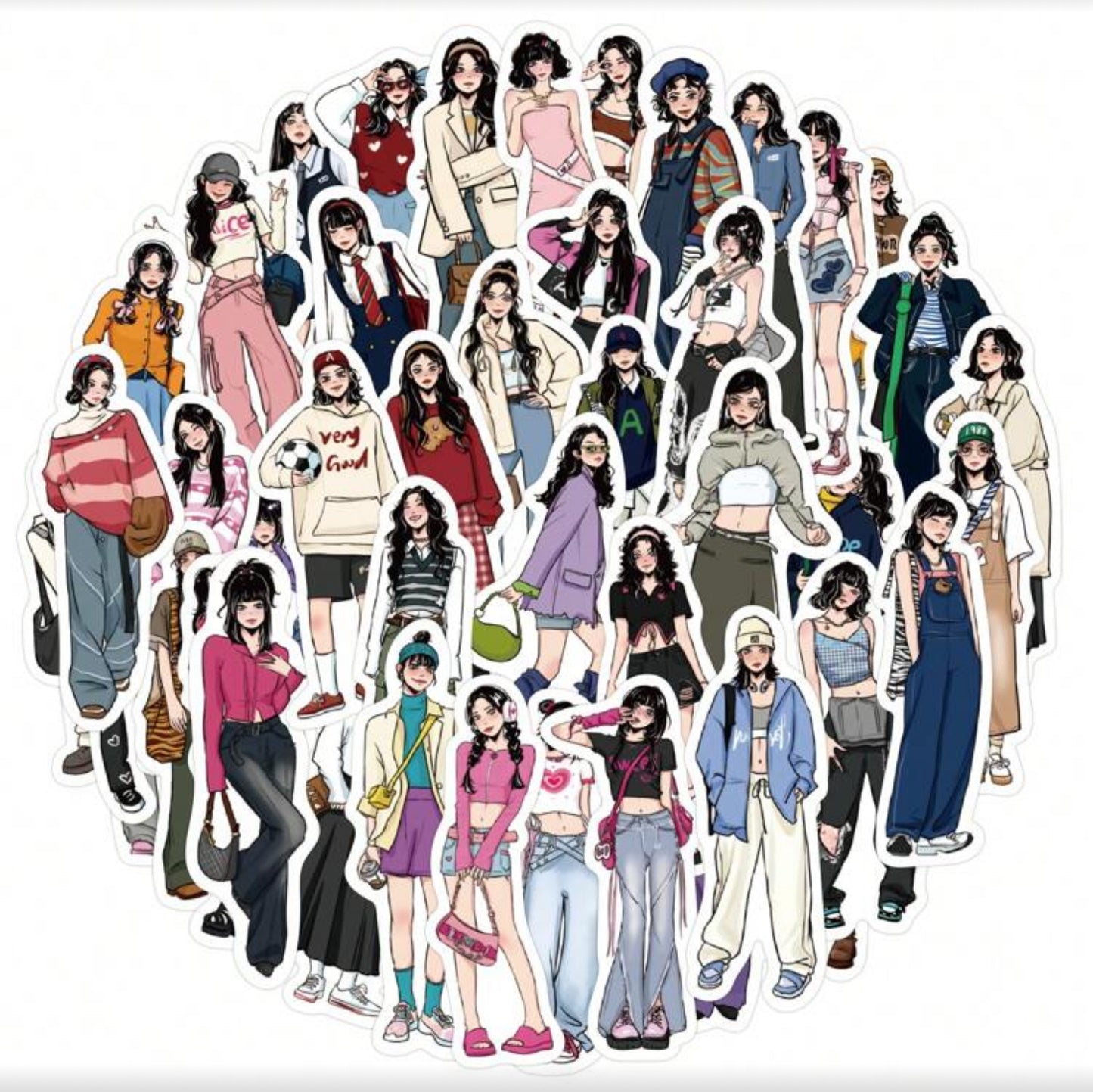 Haute Muse Fashion Stickers (25 pcs)