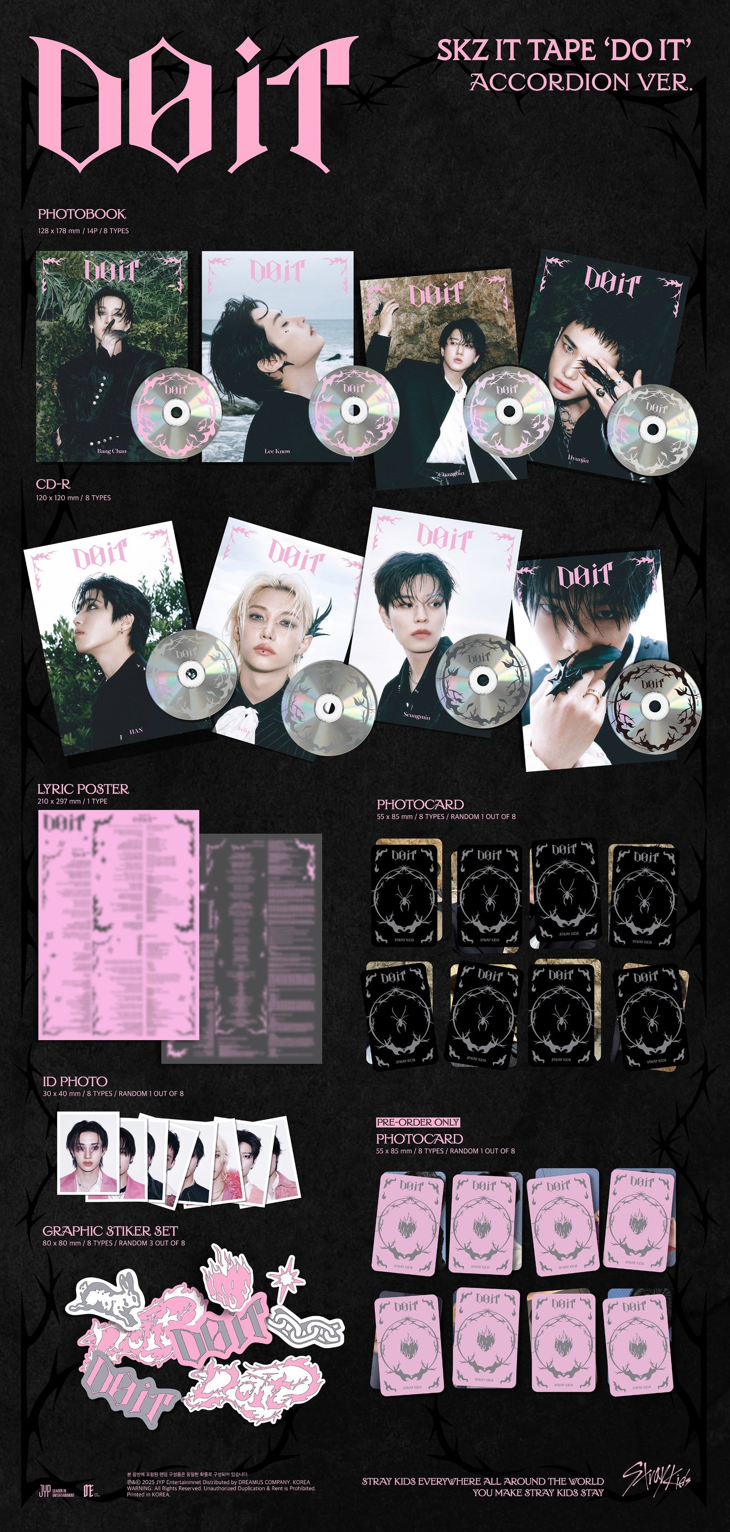 Stray Kids Do It Accordion Official Album