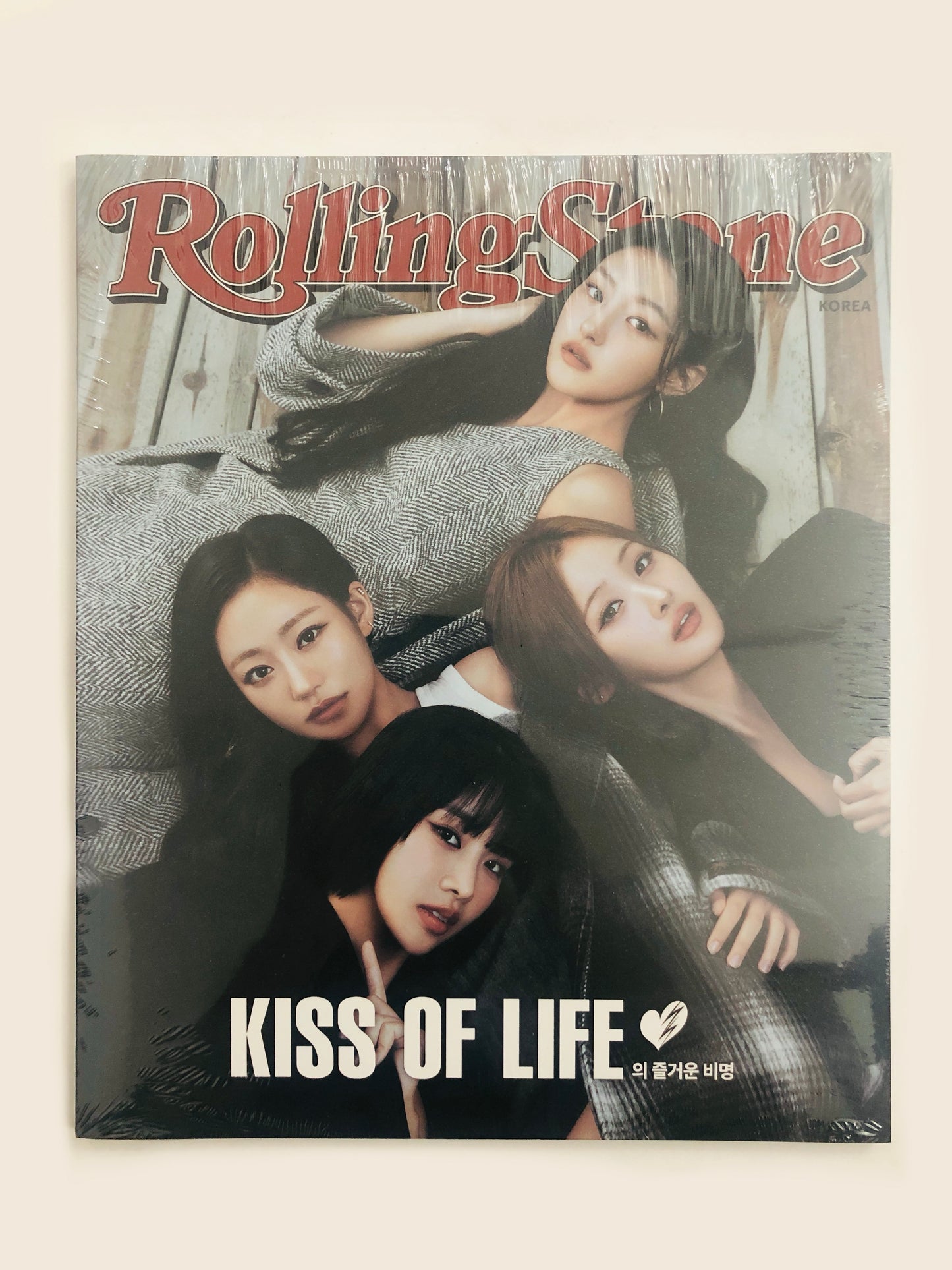 Mingyu/Kiss of Life Official Rolling Stone Korea Issue 13 (Dual Cover)