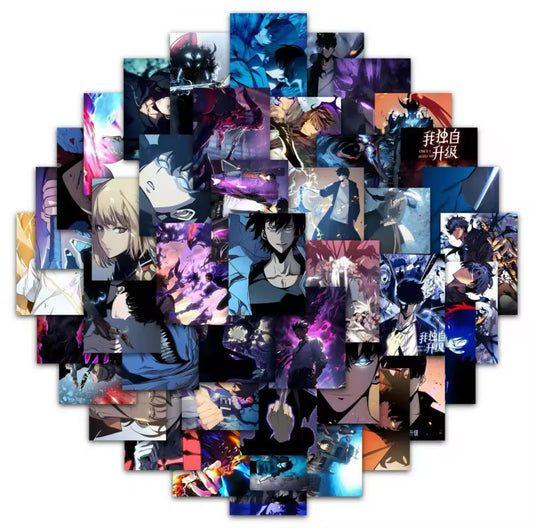 Solo leveling Stickers - 59pcs (Restickable)