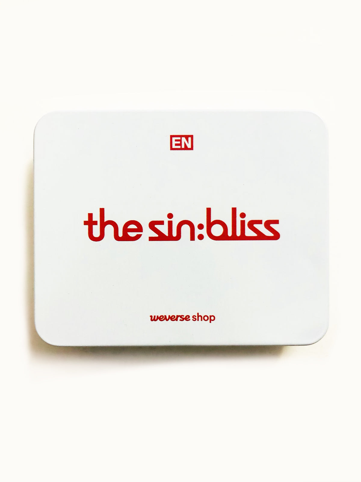 Enhypen The Sin: Bliss Official Weverse POB Tin Case