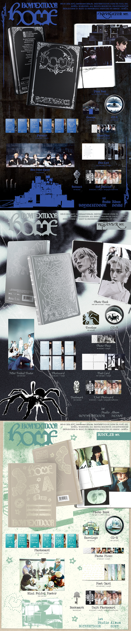 BOYNEXTDOOR Home Official Album