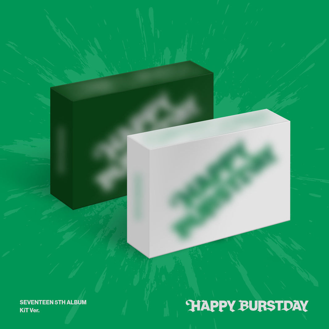 Preorder Seventeen - Happy Burstday Official Album With Weverse Shop Gift