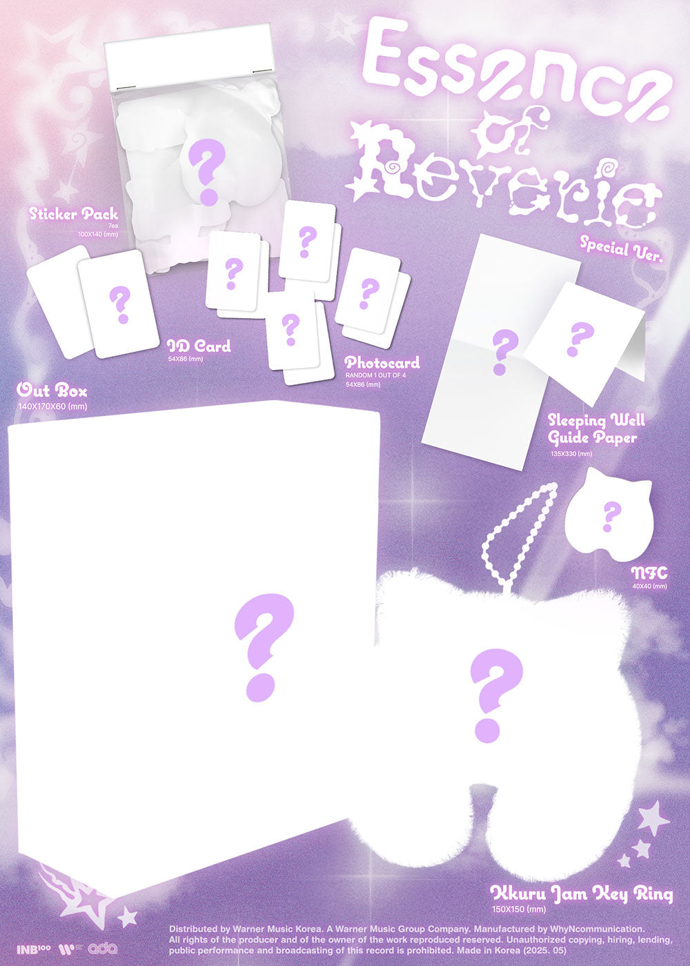 Preorder Baekhyun - Essence of Reverie Official Album
