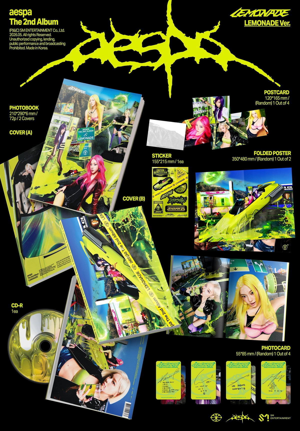 Aespa - Lemonade Official Album
