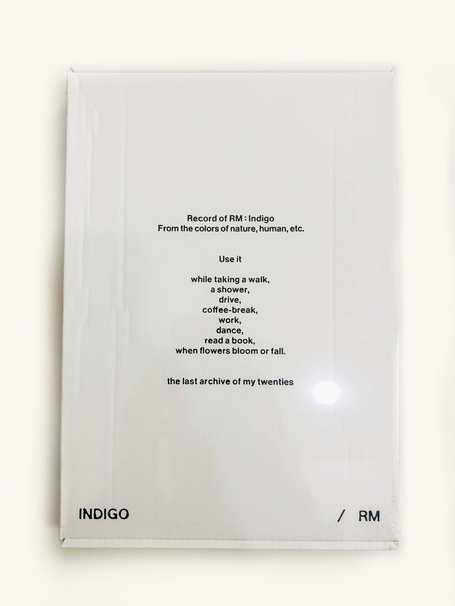 Indigo Book Edition Official Album