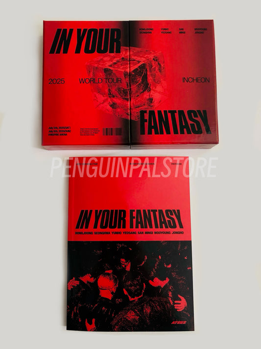 Ateez 2025 World Tour In Your Fantasy In Incheon Official DVD Inclusions