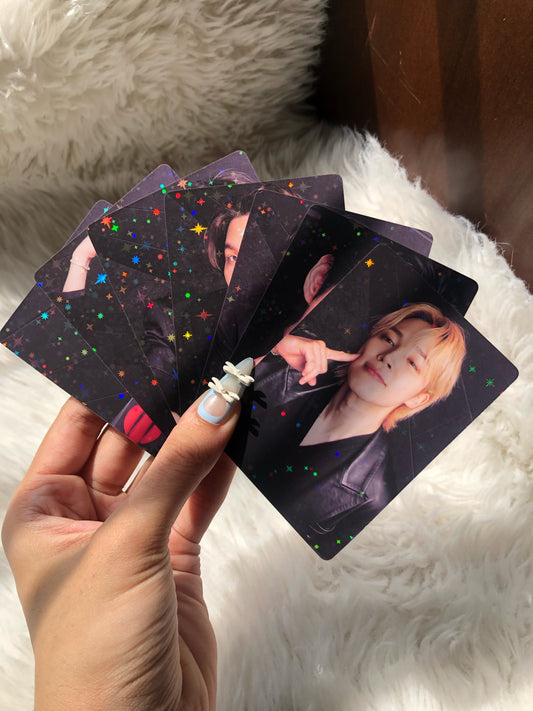 BTS Arirang Star Holographic Double Sided Photocards (7 pcs)