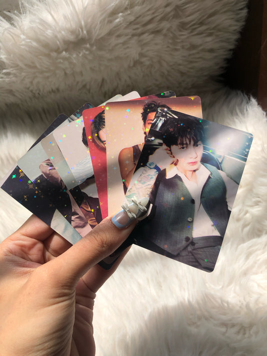 BTS Arirang Star Holographic Double Sided Photocards (7 pcs)