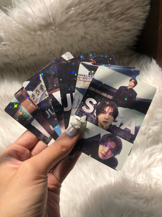 BTS Arirang Star Holographic Double Sided Photocards (7 pcs)