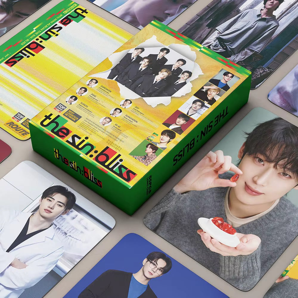 Enhypen The Sin: Bliss double sided Lomocards (55 pcs)