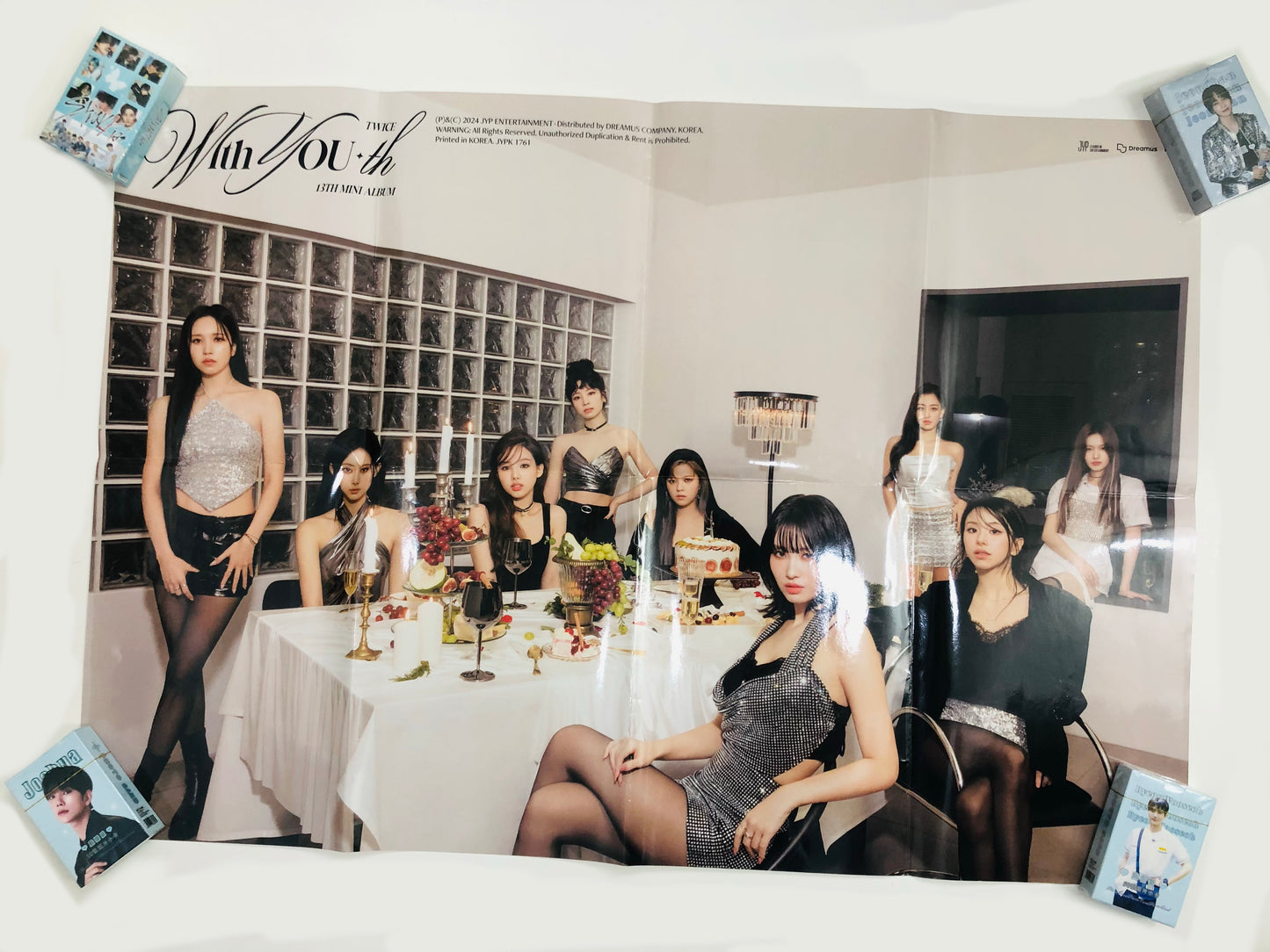 Twice With You-th Official Poster - Folded (Glowing)