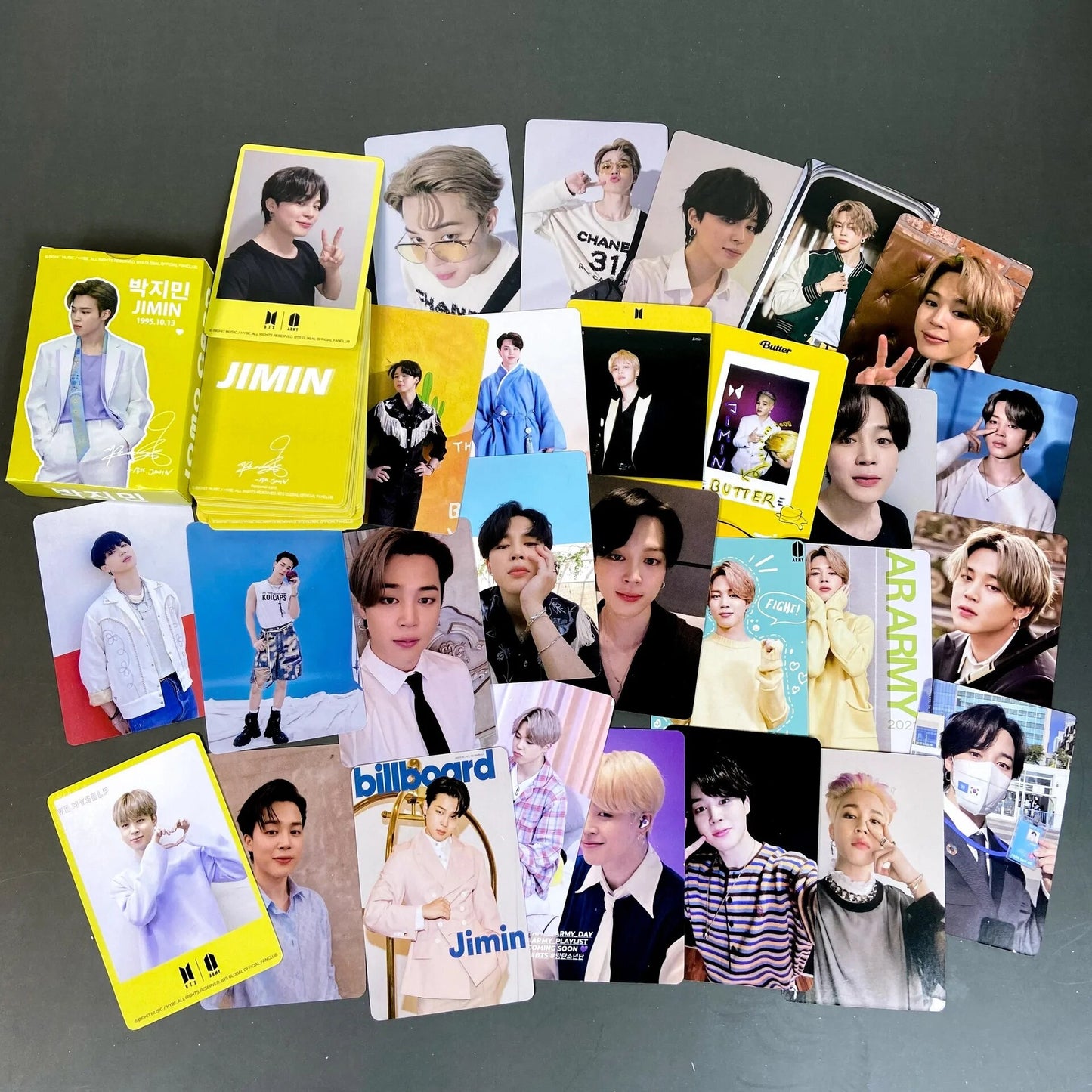 Jimin Double sided Lomocards (55 pcs)