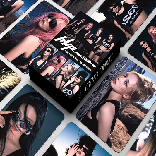 Aespa Whiplash Lomocards (55 pcs)