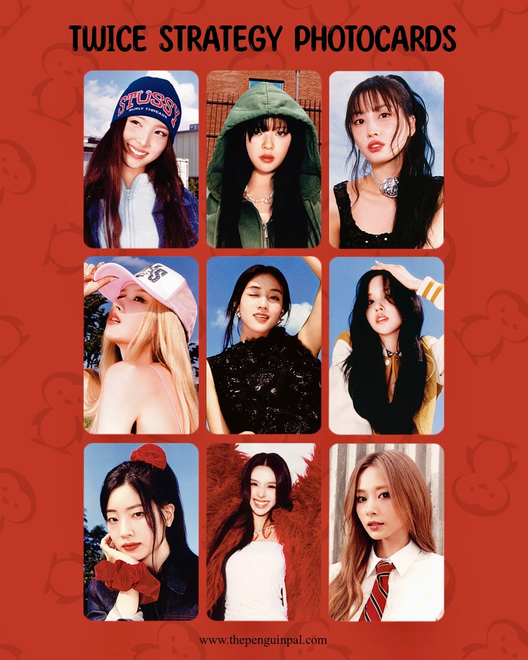 Twice Strategy Photocards (9 pcs)