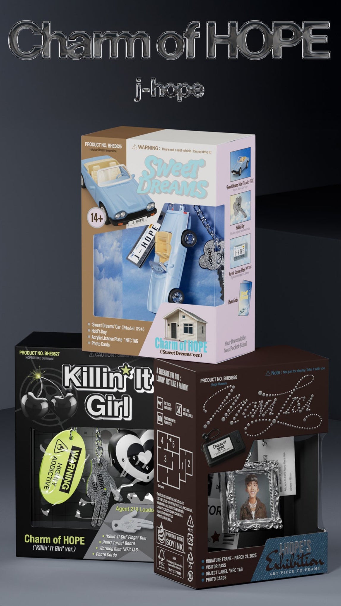 PREORDER BTS J-HOPE - CHARM OF HOPE ALBUM