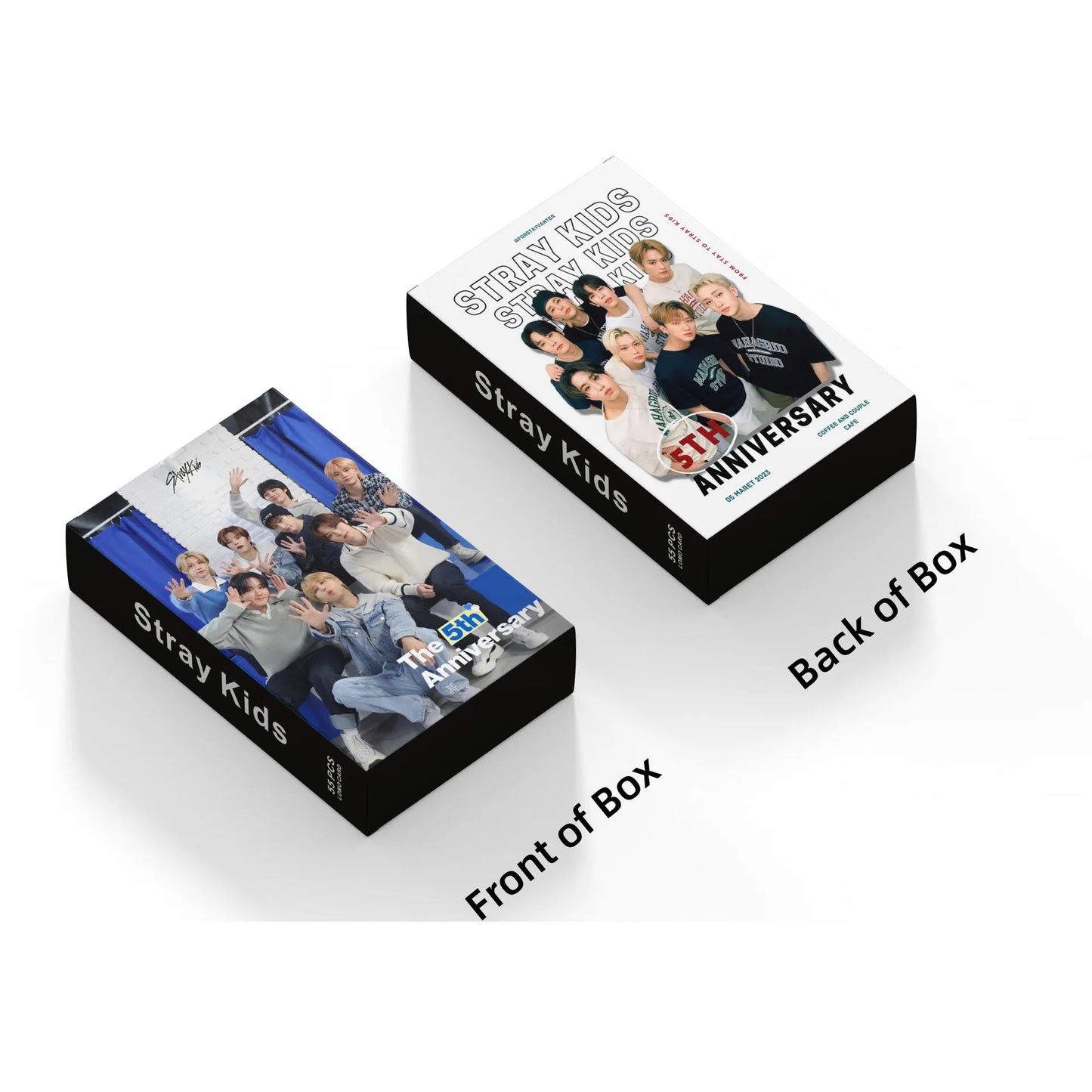 Stray Kids 5th Anniversary Lomocards (55 pcs)