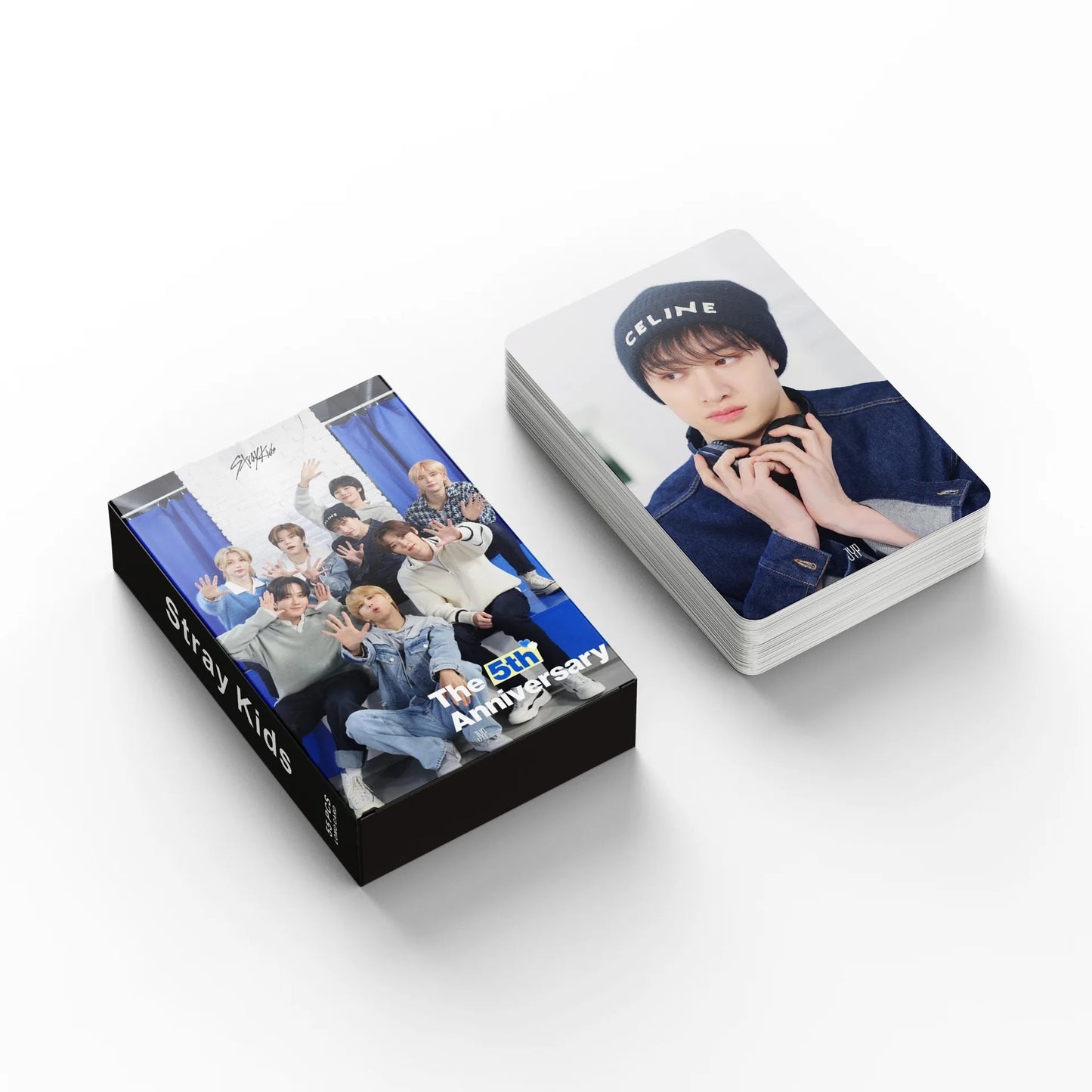 Stray Kids 5th Anniversary Lomocards (55 pcs)