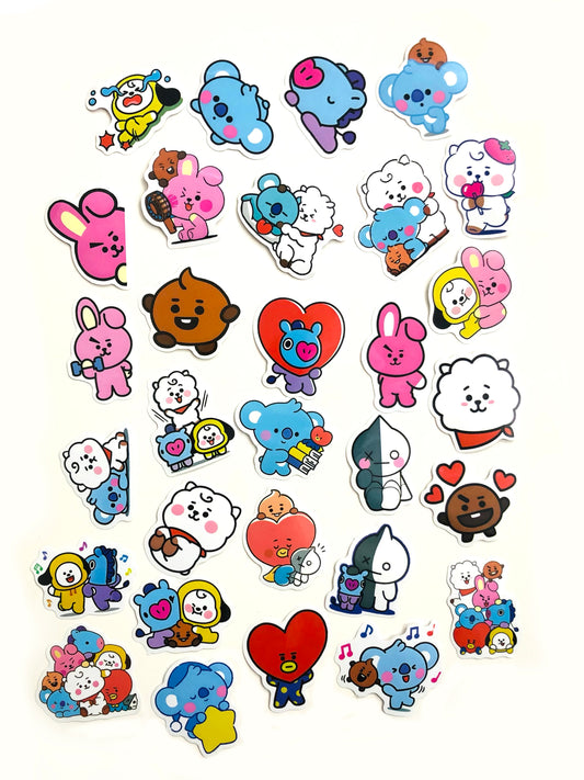 BT21 Stickers Pack (30 pcs)