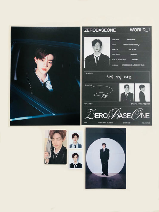 Zerobaseone 2026 Season’s Greetings Official Inclusions
