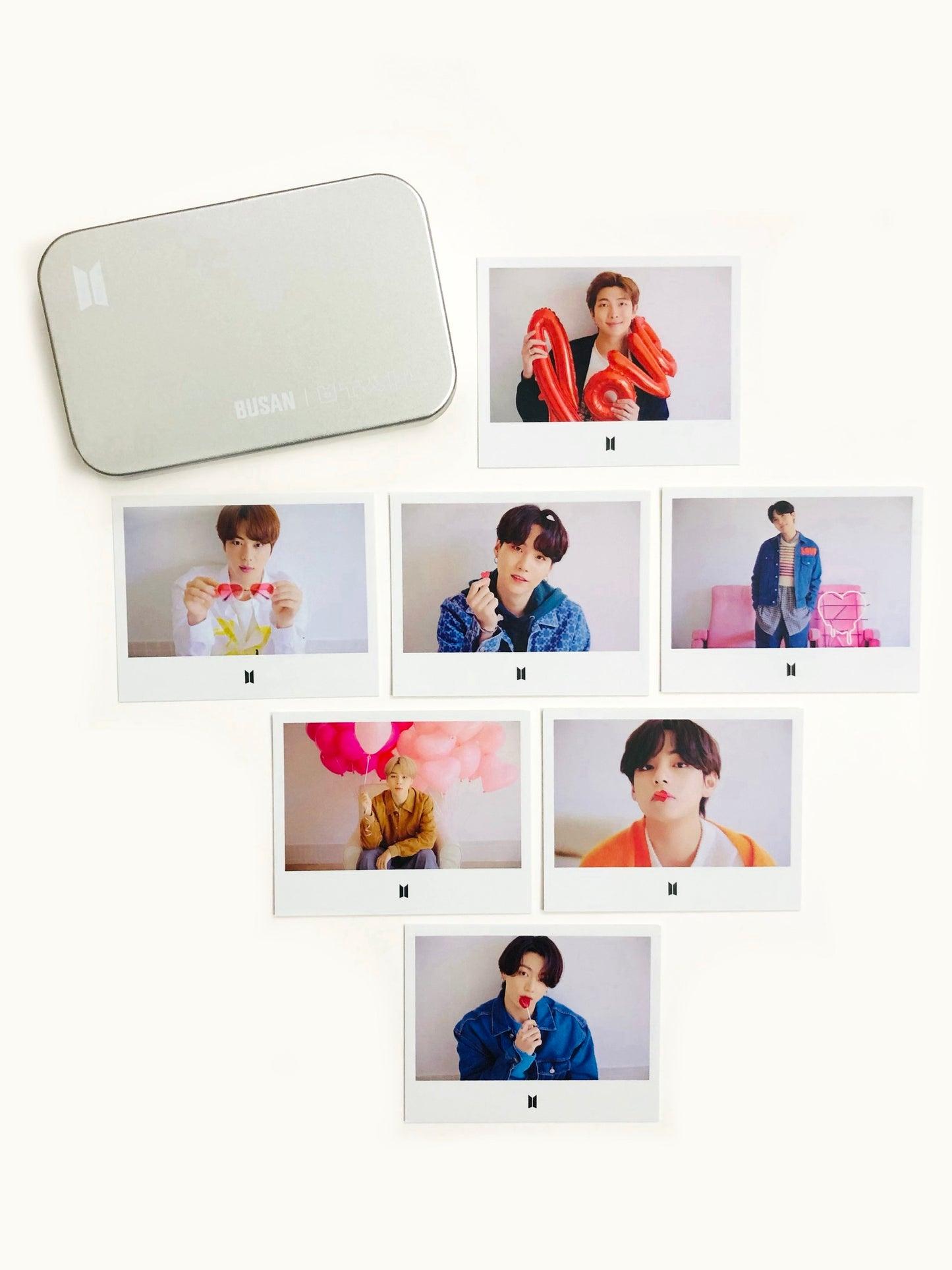 BTS Yet to Come in Busan Official Instant Photo Set
