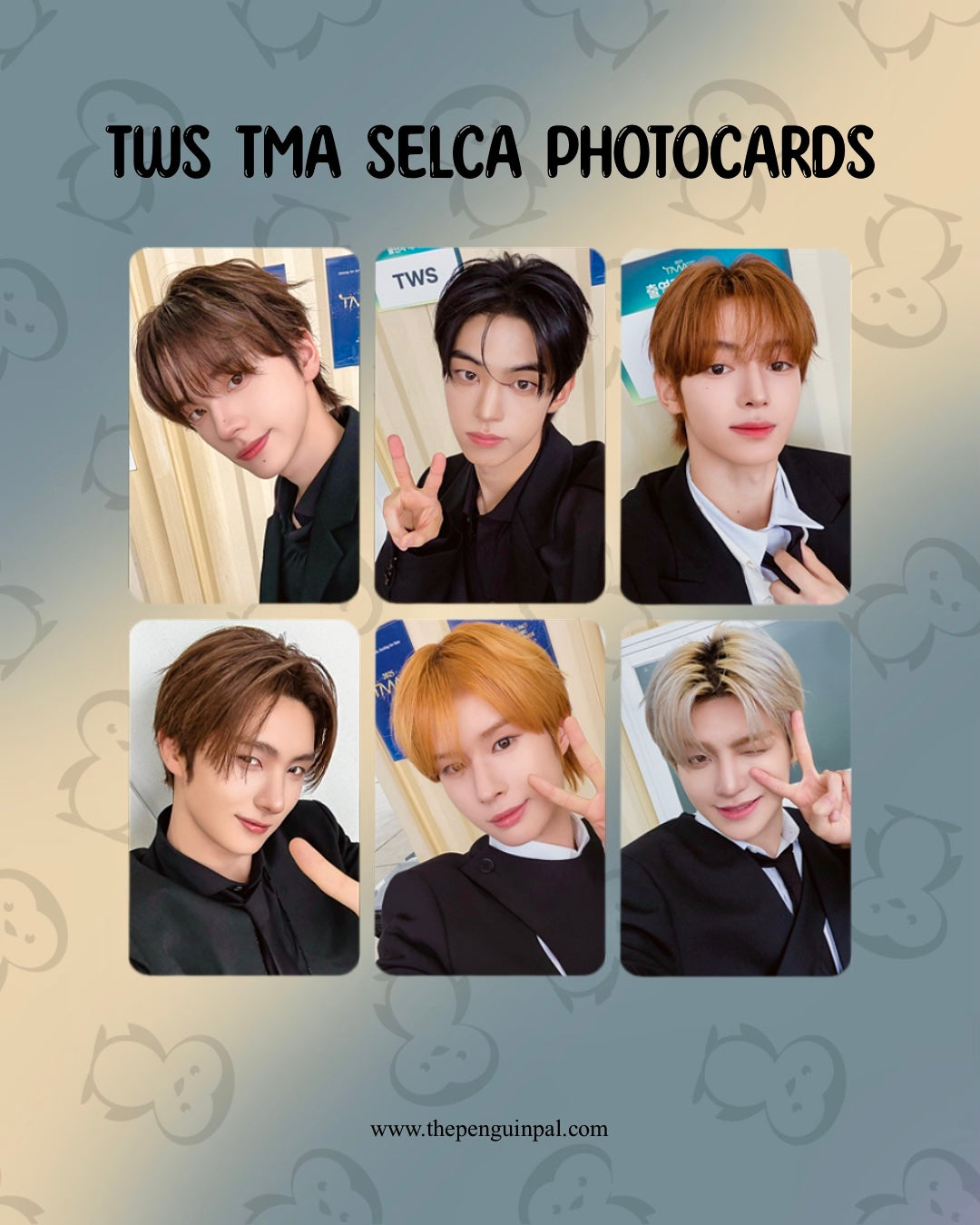 TWS Selca Photocards#1 (6 pcs)