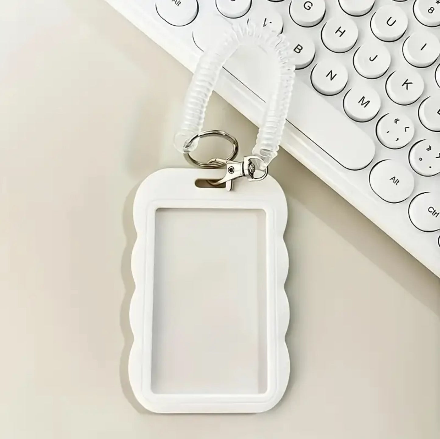 White Photocard Holder