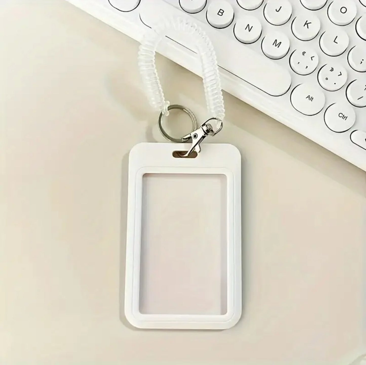 White Photocard Holder
