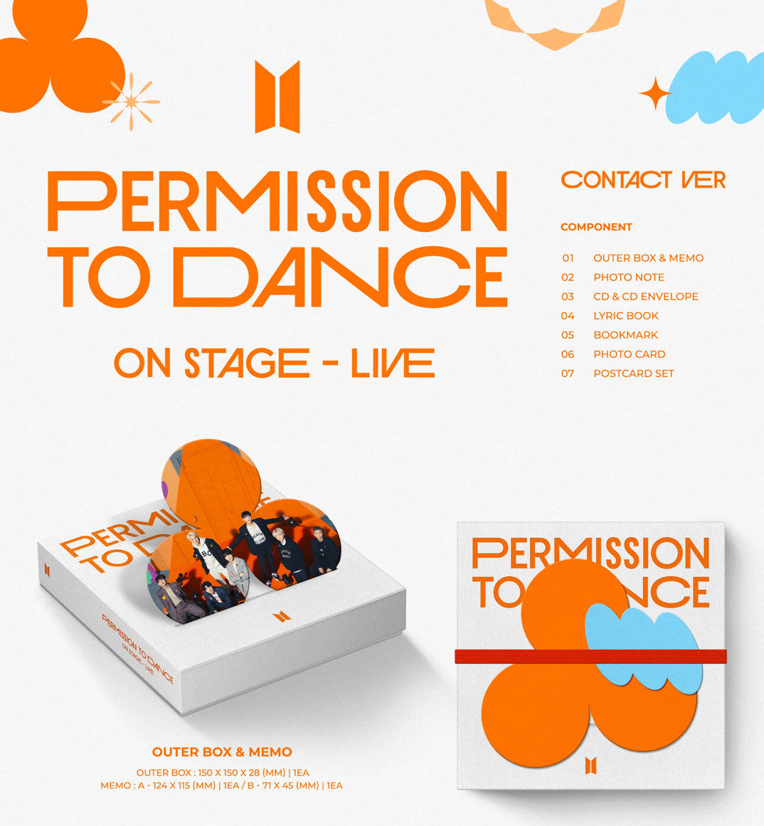 PREORDER BTS PREMISSION TO DANCE ON STAGE LIVE ALBUM WITH WEVERSE SHOP GIFT