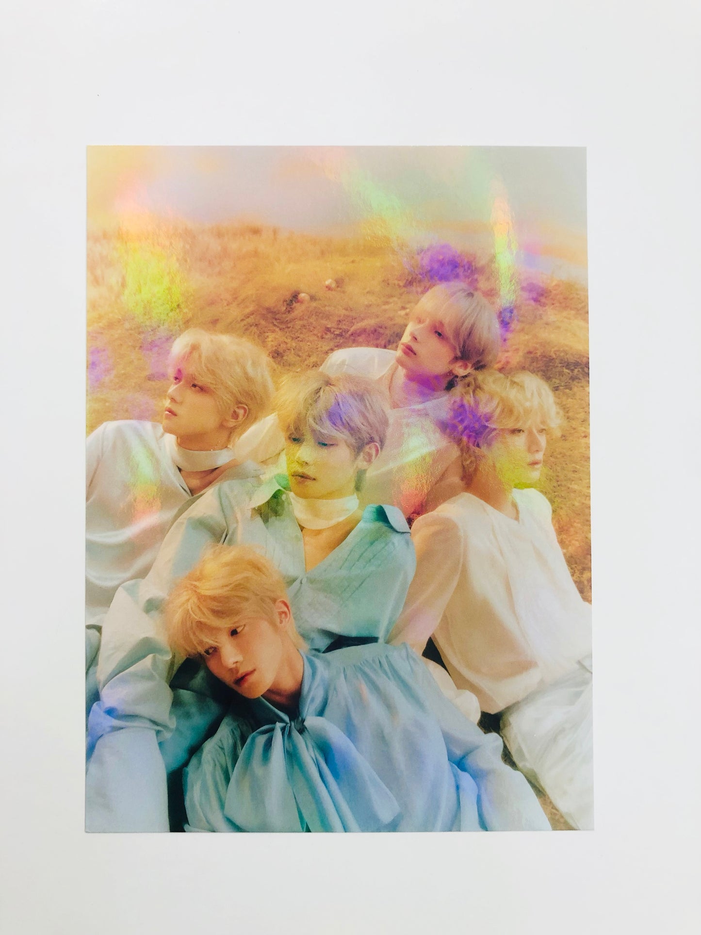 TXT Tomorrow Holographic Official POB Postcard