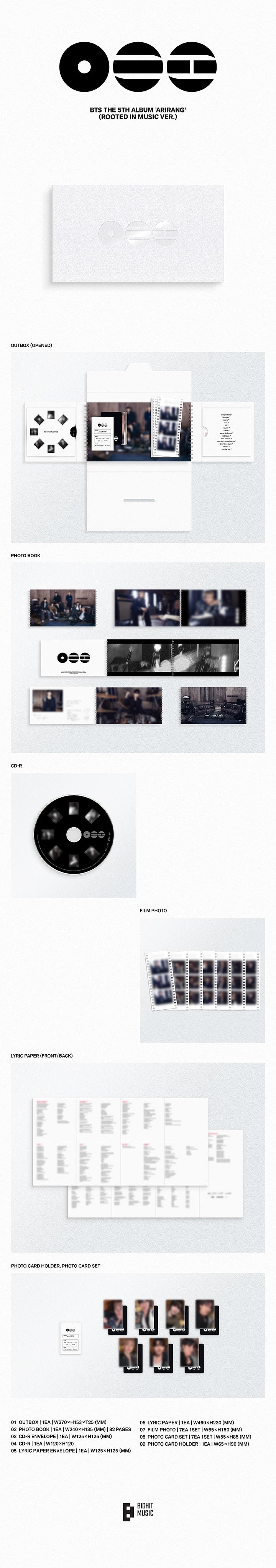 Preorder BTS - ‘ARIRANG’ Official Album
